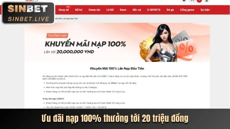 Ưu đãi chào mừng thành viên mới 79kin.com